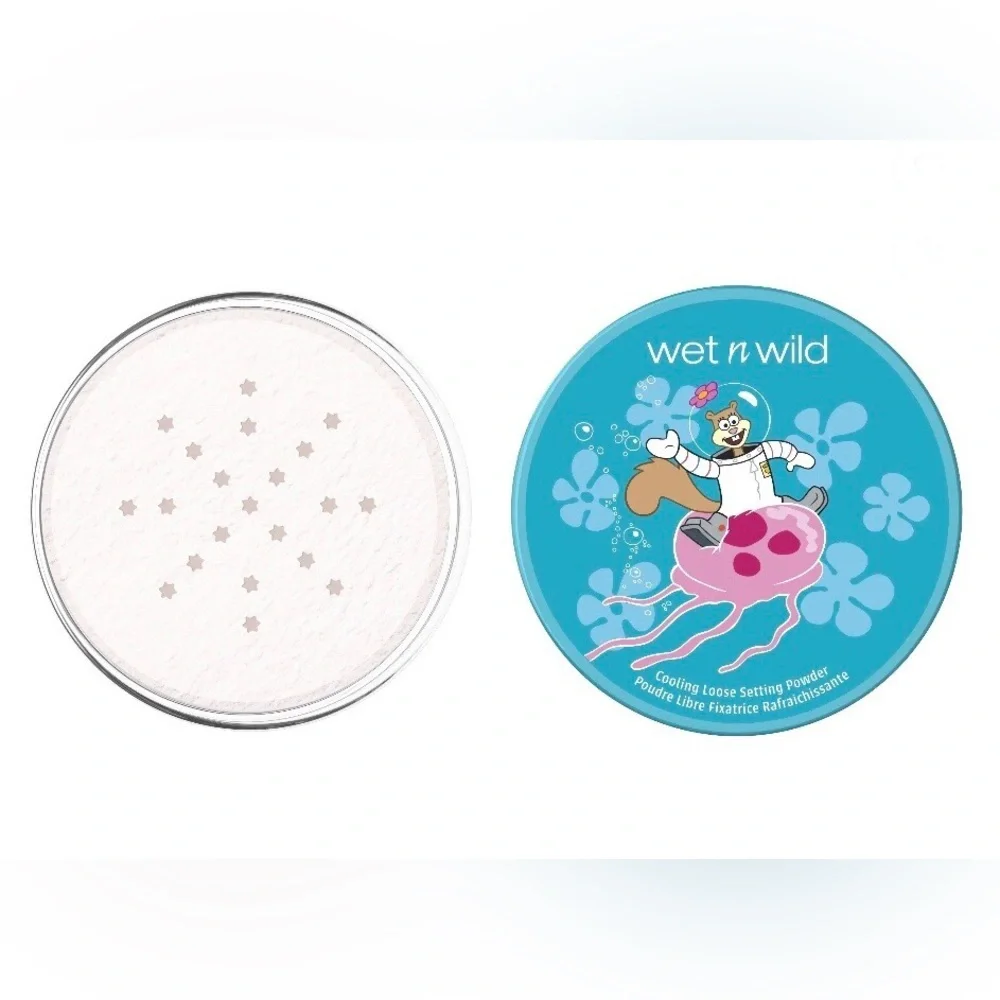 Wet N Wild SpongeBob Limited Ed. Seas The Day Cooling Makeup Finishing Powder